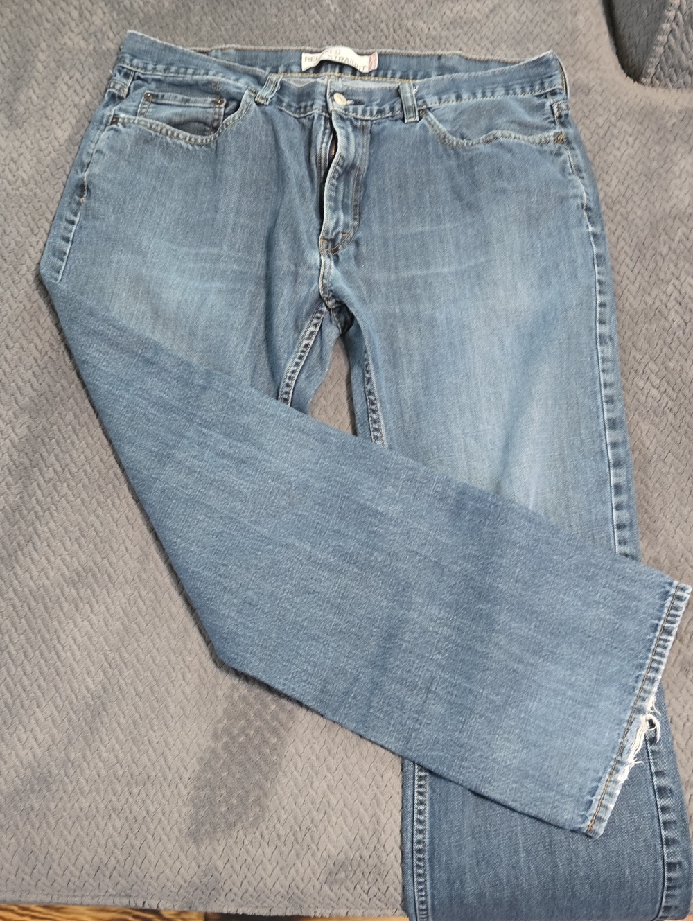 Levi's Men's Relaxed Straight Light Blue Denim Jeans